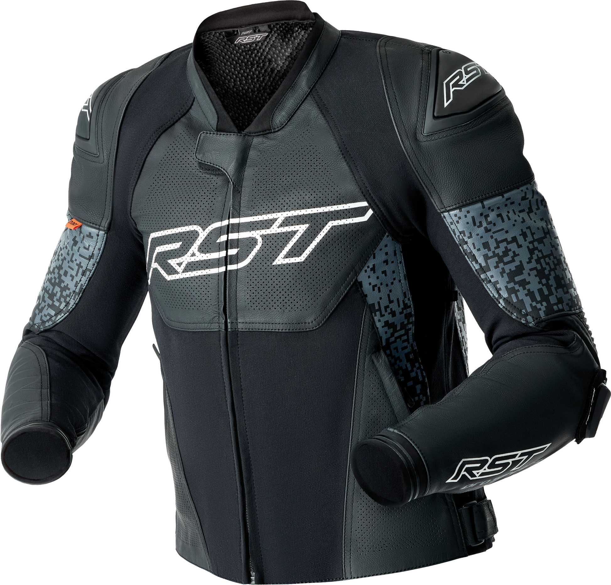 Ps Supersport K D3o Jacket Grey/Black Leather Xl