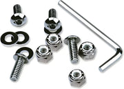 33-1000 Motion Pro Chrome License Plate Frame Hardware