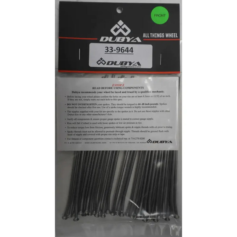 33-9644 Front Spoke Kit 14"