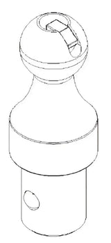 33055 Gooseneck Trailer Hitch Ball