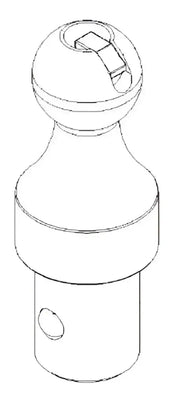 33055 Gooseneck Trailer Hitch Ball