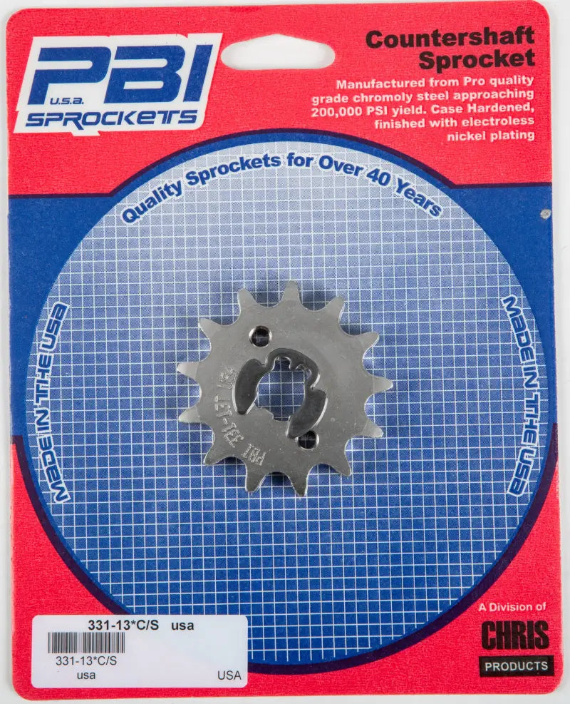 331-13 Front Cs Sprocket Steel 13t 428 Hon - Countershaft