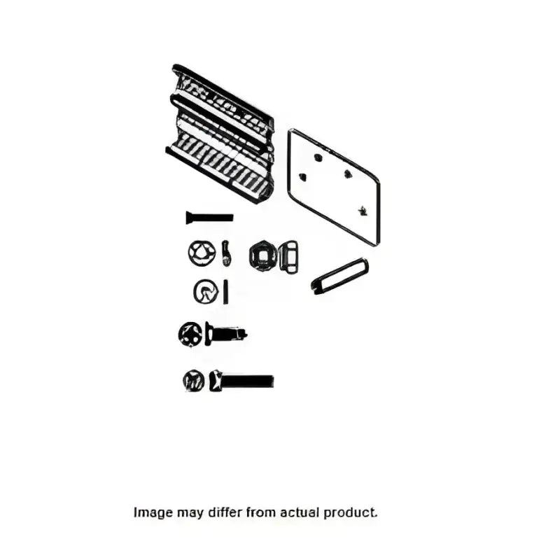 Assorted hardware components for Dometic Kit Mounting Brkt 16 9500 mounting brkt