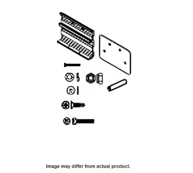 Assorted hardware components for Dometic Kit Mounting Brkt 16 9500 mounting brkt
