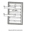 Replacement door assembly for Dometic FF 6Cf Am II refrigerator; perfect fit for RV, automotive, powersports, off-road, marine; high-quality, seamless replacement; part number 3316889.900; Inside RV,RV Parts Shop,Exterior Parts & Accessories,RV Indoor Accessories,RV Hardware,AVADA - Best Sellers