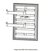 Replacement door assembly for Dometic FF 6Cf Am II refrigerator; perfect fit for RV, automotive, powersports, off-road, marine; high-quality, seamless replacement; part number 3316889.900; Inside RV,RV Parts Shop,Exterior Parts & Accessories,RV Indoor Accessories,RV Hardware,AVADA - Best Sellers