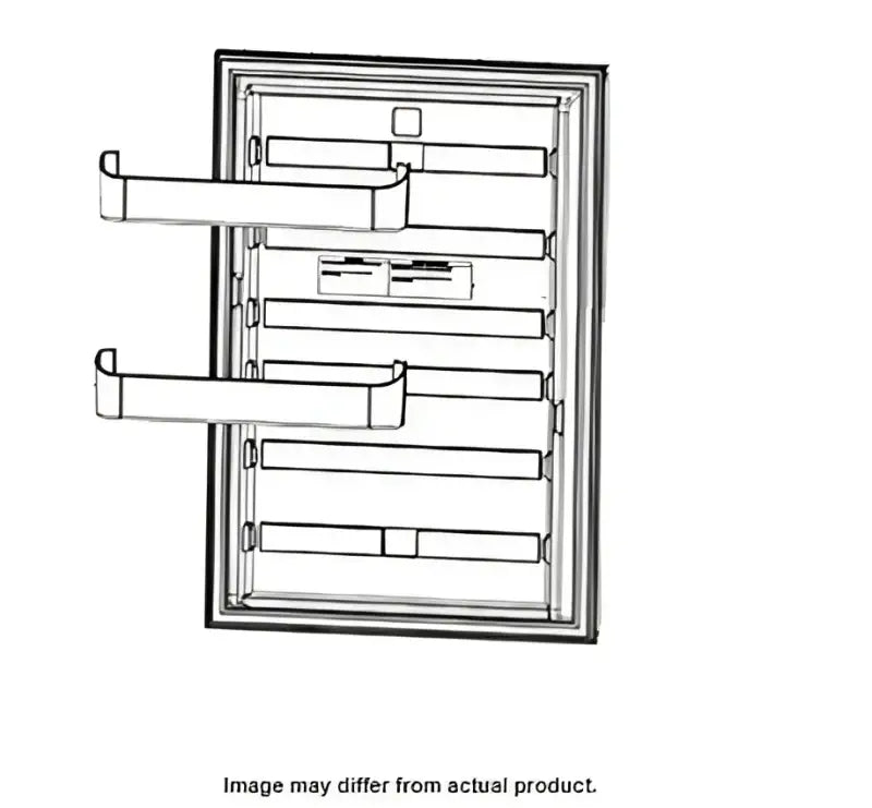 Replacement door assembly for Dometic FF 6Cf Am II refrigerator; perfect fit for RV, automotive, powersports, off-road, marine; high-quality, seamless replacement; part number 3316889.900; Inside RV,RV Parts Shop,Exterior Parts & Accessories,RV Indoor Accessories,RV Hardware,AVADA - Best Sellers