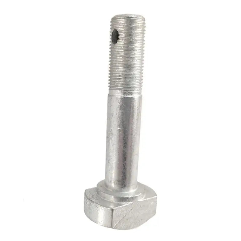 Silver metal husky towing T-bolt with threaded top for Ford Gm 33181 towing needs