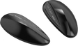 BS509B Rizoma Mirror Block Off Plates Pair Black Hon - RV and Auto Parts