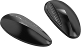 BS509B Rizoma Mirror Block Off Plates Pair Black Hon - RV and Auto Parts