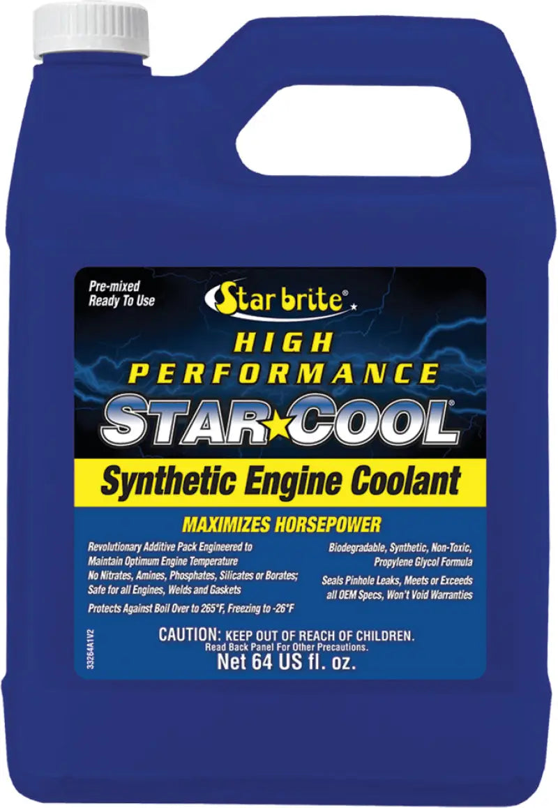 33264 Star Brite Star Cool Synthetic Engine Coolant 64Oz 