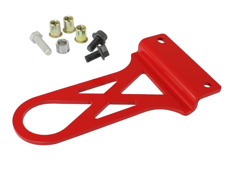 aFe 450-401002-R aFe Control PFADT Series Front Tow Hook Red 97-04 Chevrolet Corvette (C5)
