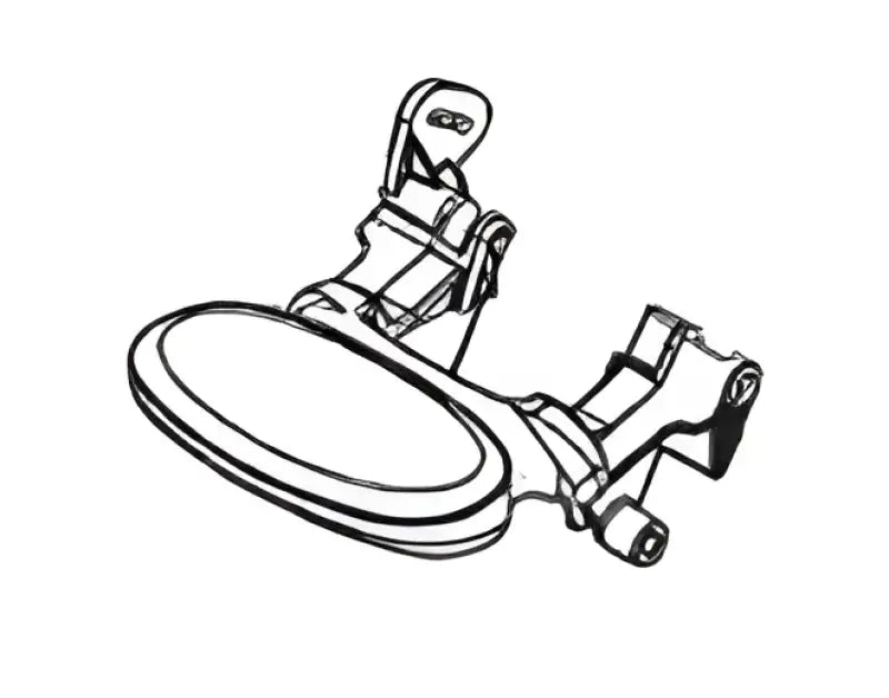 33372 Thetford Bravura Pedal Pkg- White