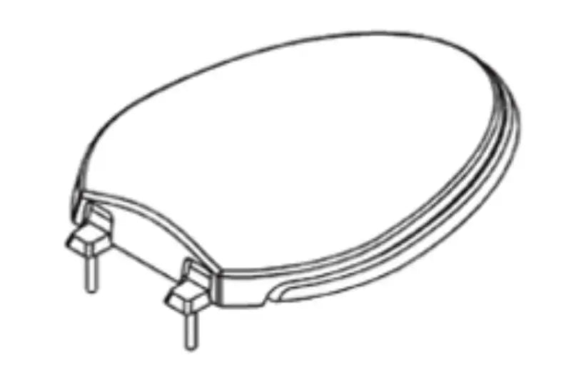 33384 Thetford Toilet Seat Elongated Seat 