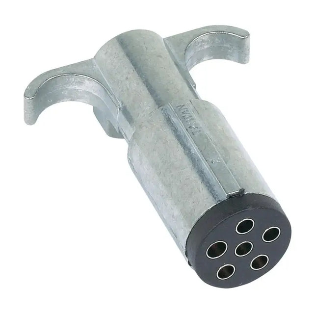 33405 Husky Towing 6 Pin Zinc Trailer End Connector - Wiring