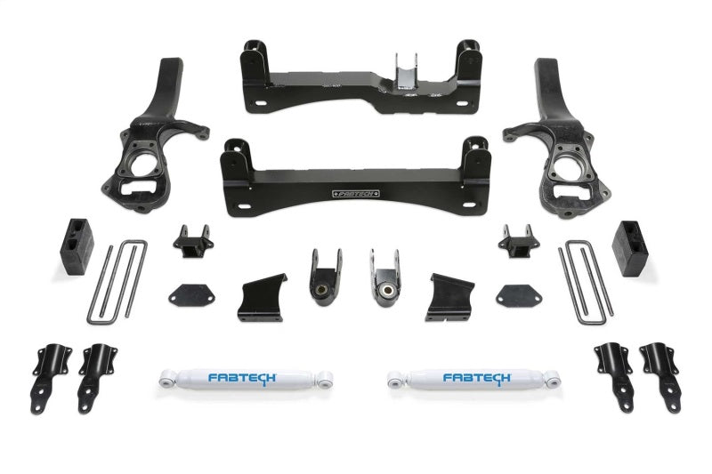Fabtech K1150 Fabtech 2019 GM C1500 2WD 6in Basic System w/Perf. Shocks
