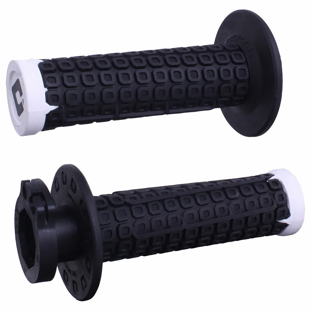 ODI ODi Nomad Off-Road Lock-In Grips H36NDBW - Black White Silver