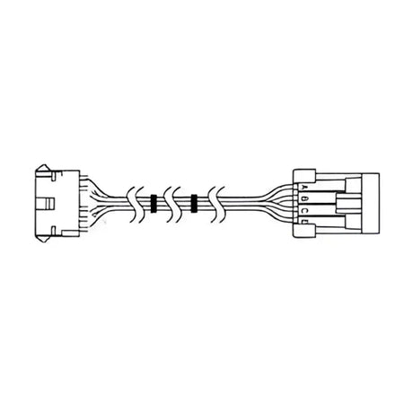 338-3489-02 Generator Control Panel Wiring Harness