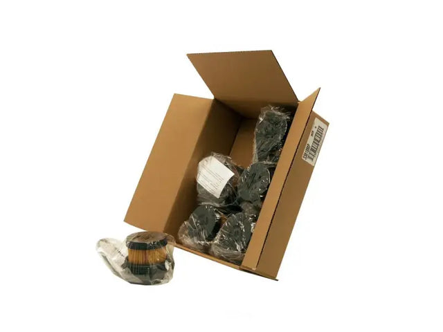 33818MP Wix Filtr Hd Fuel in packaging displaying multiple units and one partially unwrapped filter.