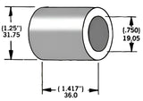 339296 Axle Spacer Zinc 41591 90 3/4"X1.41"