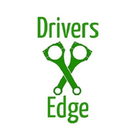 Green Drivers Edge logo with crossed pistons on Bosch wiper blades set 3397007462