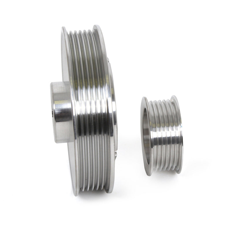 BBK 1555 BBK 96-01 Mustang 4.6 GT Cobra Underdrive Pulley Kit - Lightweight CNC Billet Aluminum (3pc)