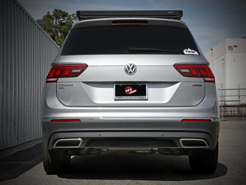 aFe 49-36449 aFe MACH Force-Xp 3in - 2 1/2in Stainless Steel Cat Back Exhaust System Volkswagen Tiguan 18-22 2.0L