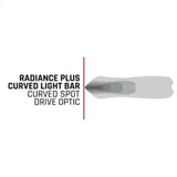 340053 Rigid Industry Rad+ Curved 40 Rgbw