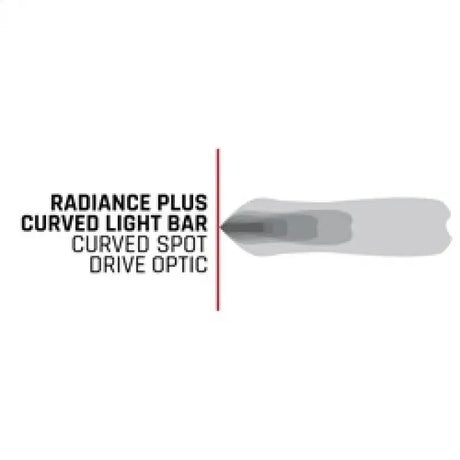 340053 Rigid Industry Rad+ Curved 40 Rgbw