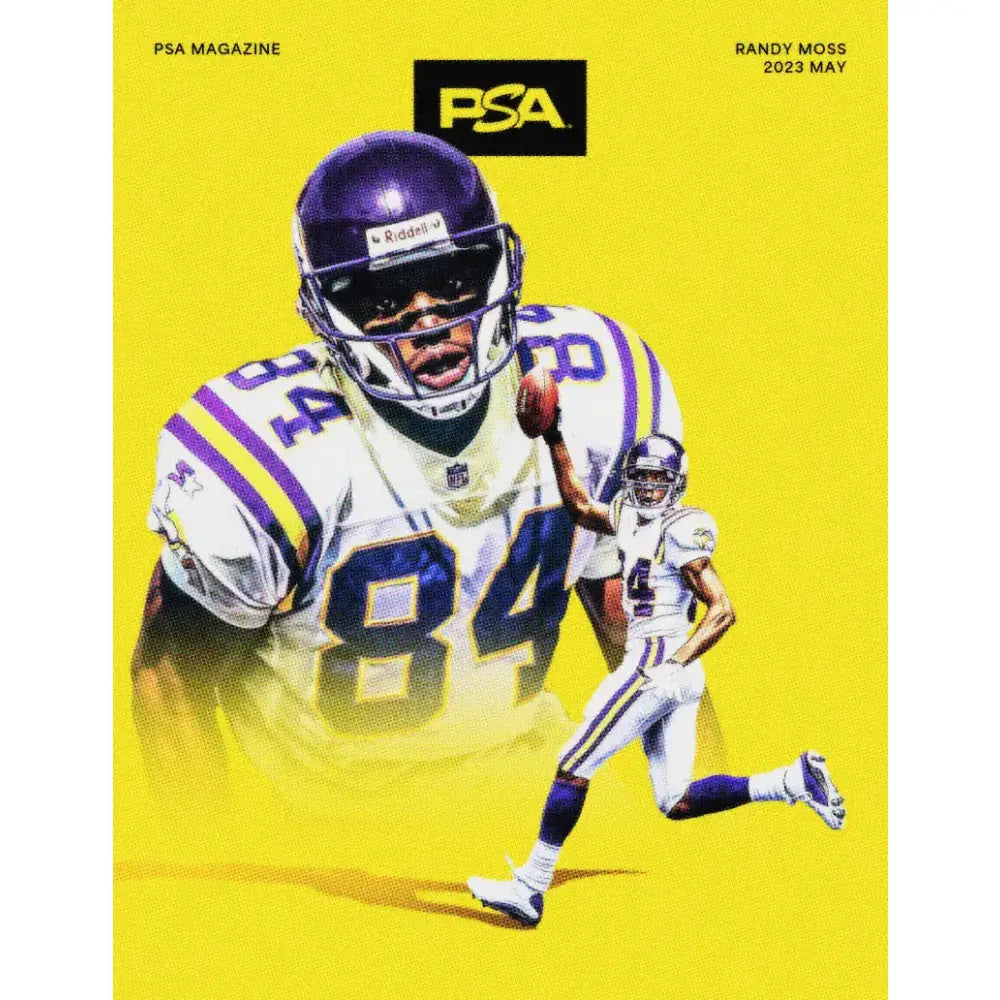 Randy Moss magazine cover shown with sealed power connecting rod pair for performance upgrade