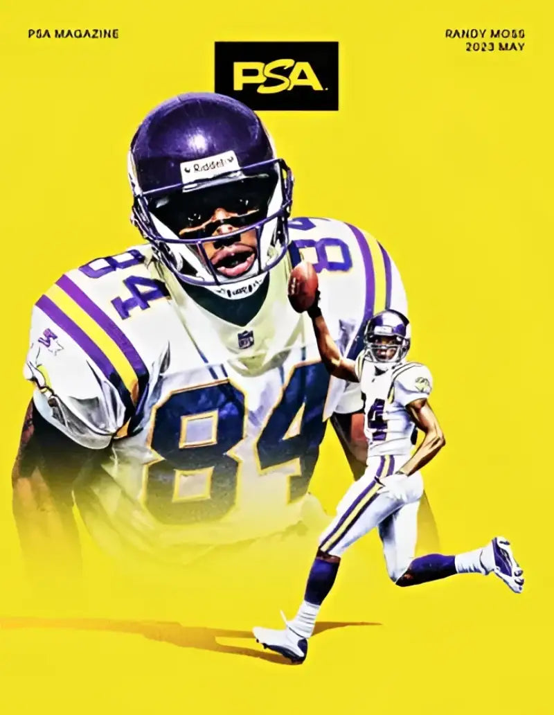 Randy Moss magazine cover featuring power connecting rod on Sealed Power Connecting Pair