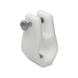 3406WP Whitecap 3/4’ Jaw Slide (Pr.) Wht - Boat Bimini Top