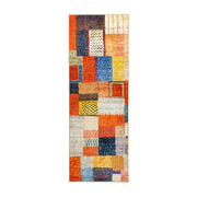 340736WEB Crystal Art Patchwork Multicolor 2.5X7 Washable - Carpet