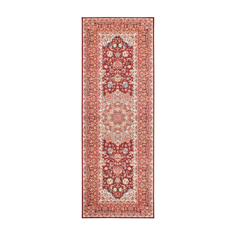 340738WEB Crystal Art Kenya Ruby 2.5X7 Washable Rug - Carpet