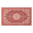 340929WEB Crystal Art Kenya Ruby 3X5 Washable Rug - Carpet