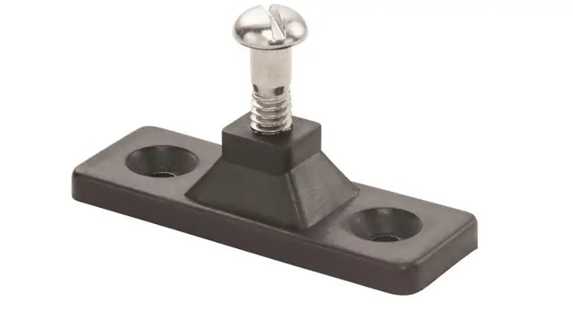 3415BP Whitecap 2-Hole Sd Mt Dk Hng (Pr) Blk - Boat Deck Hinge