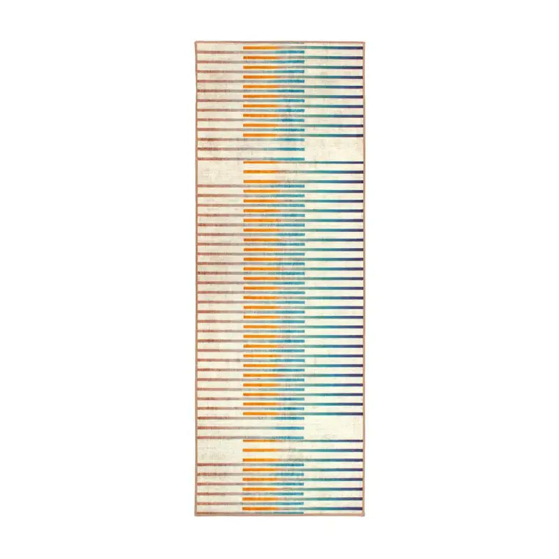 341600WEB Crystal Art Flx Strped Multicolor 2.5X7 Wshble - Carpet