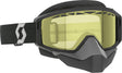 Primal Snowcross Goggle Black/White Yellow Lens