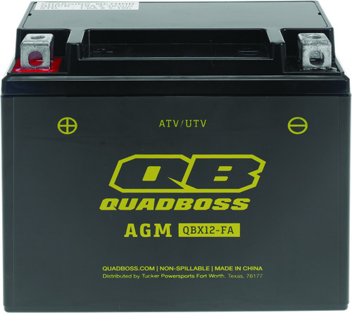 QuadBoss 06-10 Arctic Cat 250 2x4 AT Maintenance-Free AGM Battery - 401381