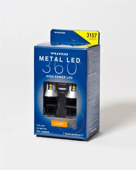 343157A-360 Putco Brake Light Bulb- LED 3157 Plasma LED 