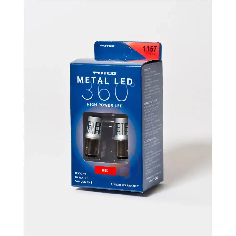 343157R-360 Putco Brake Light Bulb- LED 3157 Plasma LED 