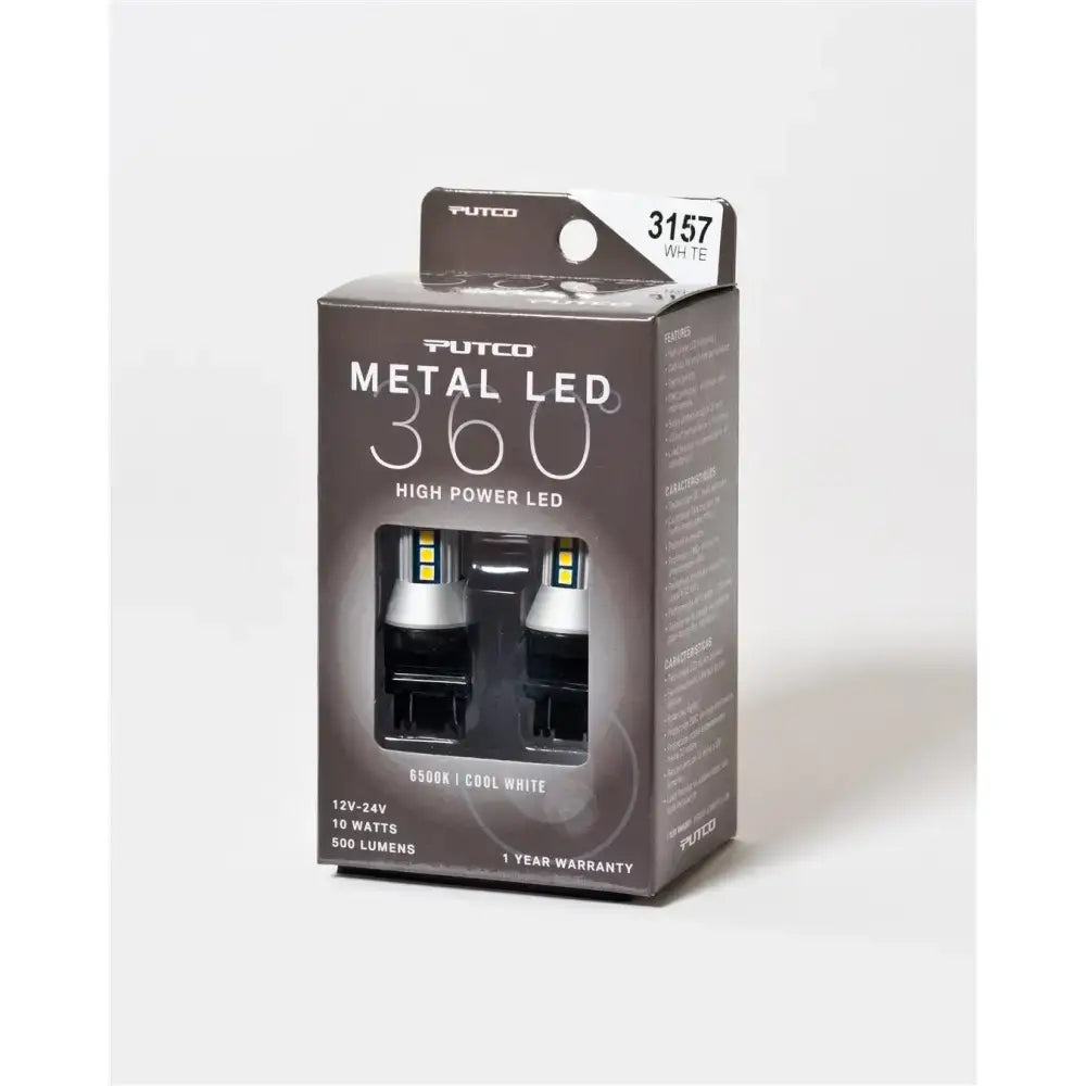 343157W-360 Putco Brake Light Bulb- LED 3157 Plasma LED 