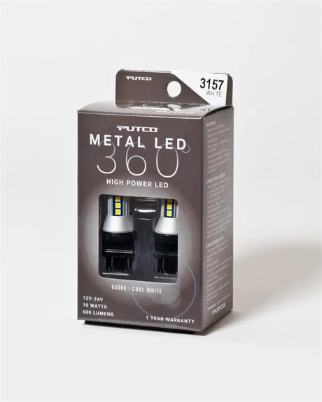 343157W-360 Putco Brake Light Bulb- LED 3157 Plasma LED 