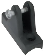 Black plastic awning bracket for 3443BP Whitecap rail hinge or rail hinges