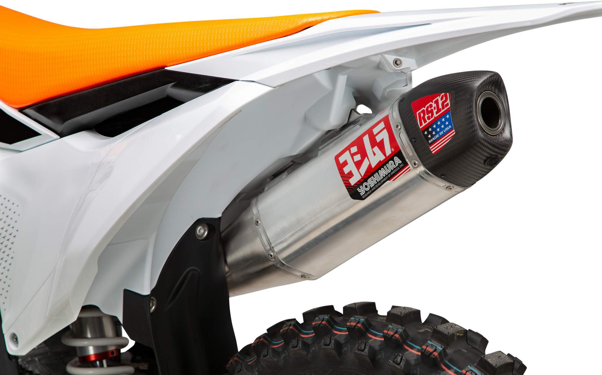 Yoshimura RS-12 Signature Series Exhaust 262542S320 - RS-12 Slip-ON HUS
