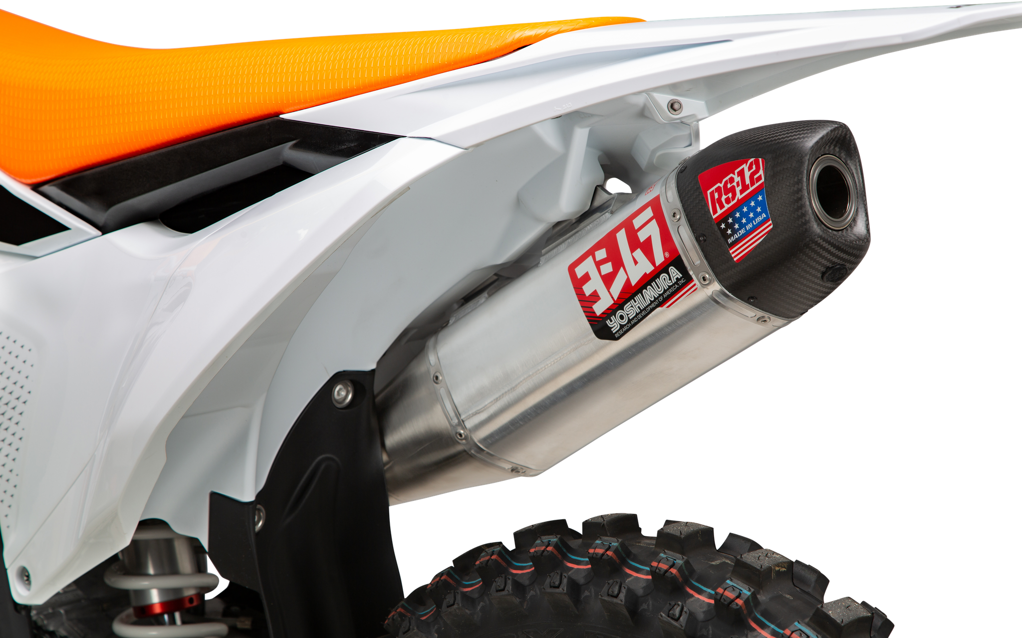 Yoshimura RS-12 Signature Series Exhaust 262542S320 - RS-12 Slip-ON HUS