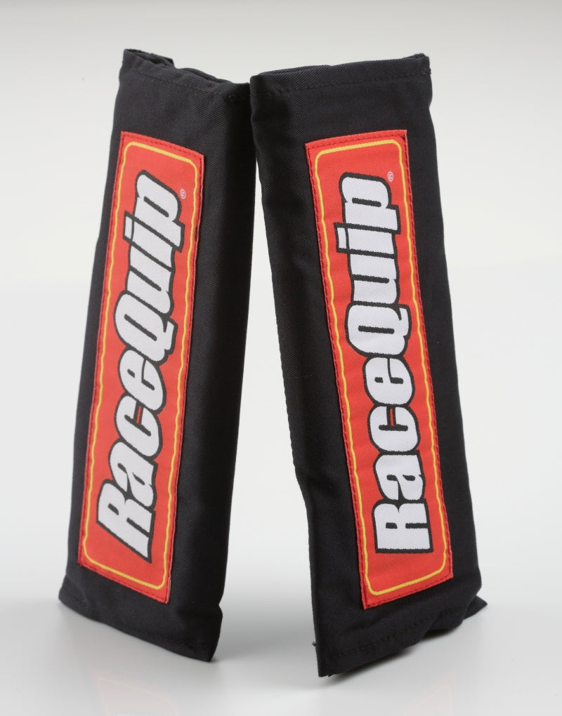 RACEQUIP 767001 HARNESS PAD PAIR BLACK