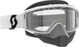 Primal Snowcross Goggle White Clear Lens