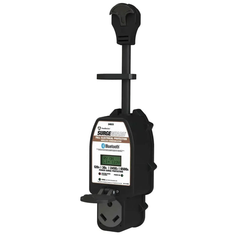34931 Wireless LCD Display Surge Protector with 30A Full Protection | Open Box - Southwire