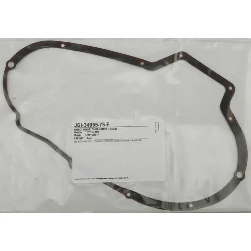 34955-75-F Gasket Primary Cover Xl Foam W Bead 1/Pk